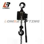 High Quality 1.5 Ton Chain Block Hoist For Pig Iron And Stones