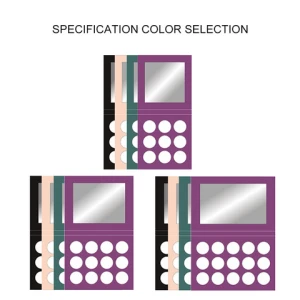 High Quality 20 Color Trianglr Eyeshadow Palette Cosmetics Custom Logo Makeup Eye Shadow Palette  free sample accept OEM order