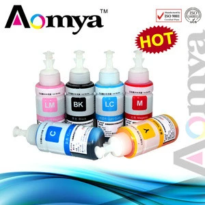 High Quality 70ml/100ml dye ink bottle ink for Epson L series ink tank system printer made in  china