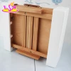 high quality baby wooden sketch easel, cheap children wooden sketch easel W12B065