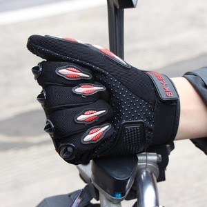 High Quality Breathable Non-Slip Full Finger Outdoor Racing Cycling Gloves  Bike Riding Motorcycle Gloves