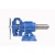 Import High quality cast iron DT100 bench swivel Vise  produced by  bench vise manufacturers from China