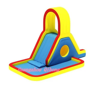 High quality cheap funny inflatable slide on camper for kids and adult