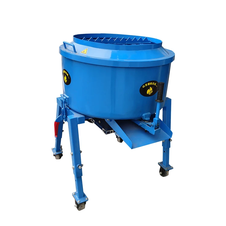 High quality concrete mixer self loading portable cement mixer with electric engine