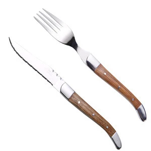 High quality cutlery set stainless steel dinner set tableware fork knife and spoon set
