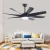 Import High quality decoration home remote control 8 plastic blade electric luxury designer air conditioning ceiling fan from China