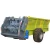High quality double discs chain driven hydraulic farm fertilizer spreader trailer