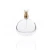 Import High Quality Glass Elegant Refillable Spray Screw Neck 50ml Perfume Bottle with Cap 15mm from China