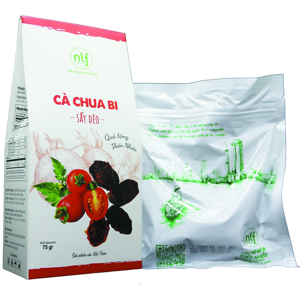 High-quality good selling cherry tomatoes dried paper bags NongLamFood