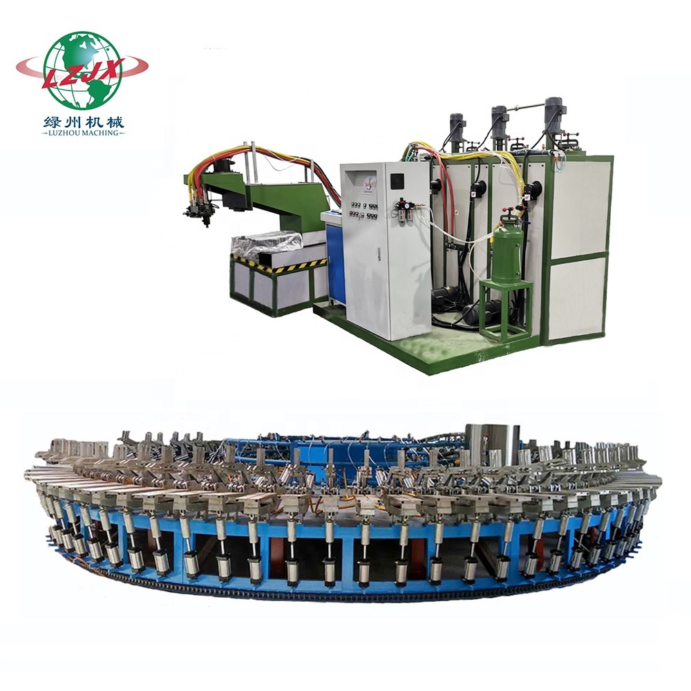 high quality low price shoe making machinery china pu injection molding machine