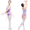 High quality OEM ballet costumes dance training wear girls custom spandex design gymnastics leotards for ballet