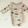 High Quality Organic Cotton Babies&#039; Clothing Make in China MS1285