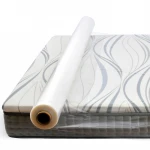 High quality PE plastic packing film mattress roll envelop film compression film mattress  packaging