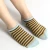 Import High quality soft striped happy online black and yellow ankle socks women from China