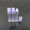 High Quality Square Transparent Lip Oil Bottle Plastic Ball Bottle