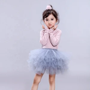 High Quality Tutu Tulle Skirt For Baby Girls Party Birthday Tulle Princess Skirt