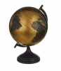 high quality walter gold &amp; black world map floating globe metallic factory direct sale
