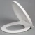 Import High quality white universal plastic toliet seat cover from China