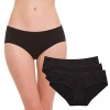 High quality Womens black color panties  Cotton Basic Panty Underwear