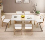 High Quality Wood Dining Tables Modern Style Dining Table Sets On Promotion  (HX-8ND9081)
