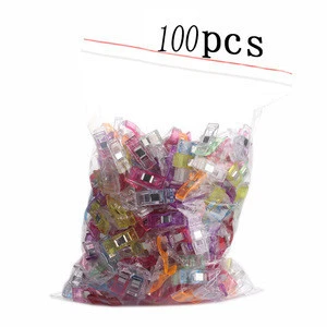 High quantity binder clip 100pcs quilt fixed sewing clip for school and office