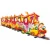 Import High Safety Ocean Whale Kids Trackless Amusement Park Rides Electric Baby Train For Outdoor Games from China