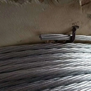 High Tension Hot Dipped Galvanized Steel Guy Strand 9mm Steel Wire