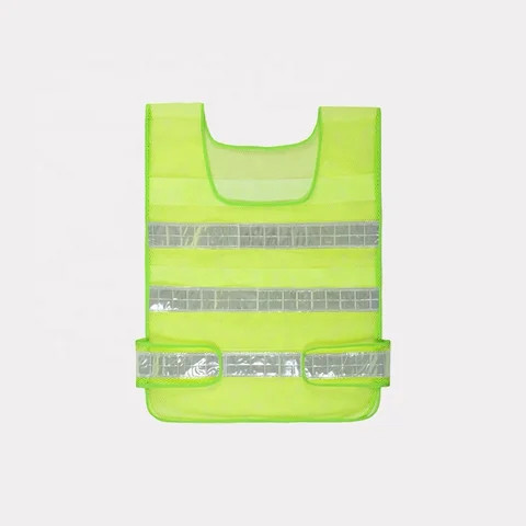Buy High Visibility Custom Safety Vest Yellow Reflective Mesh Clothing ...