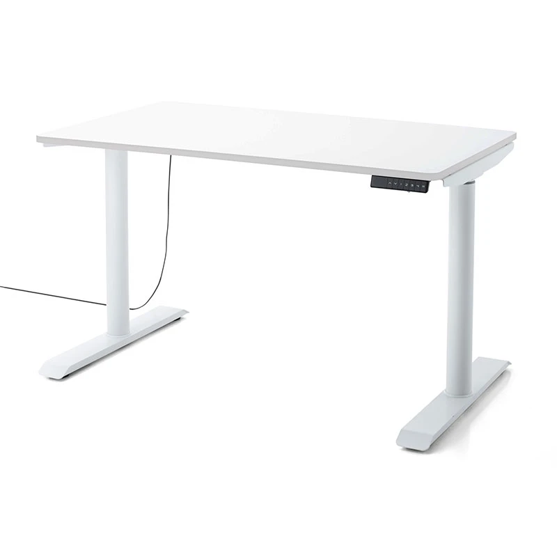 Home adjustable intelligent standing electronic desk office sit stand desk
