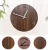 Import Home Decor 12 inch Quartz Mute Wooden Wall Clock For Living Room from China