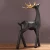 Import Home decor Polyresin Antique life size resin reindeer sculpture for sale from China