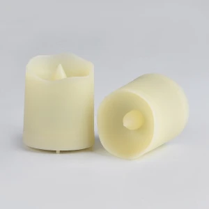 Home Decoration,Holiday,Party Use Plastic  Material Tea Lights With Flickering Flame  And Timer Function