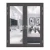 Import Home front security aluminum frame double glazed glass door with fly screen design from China