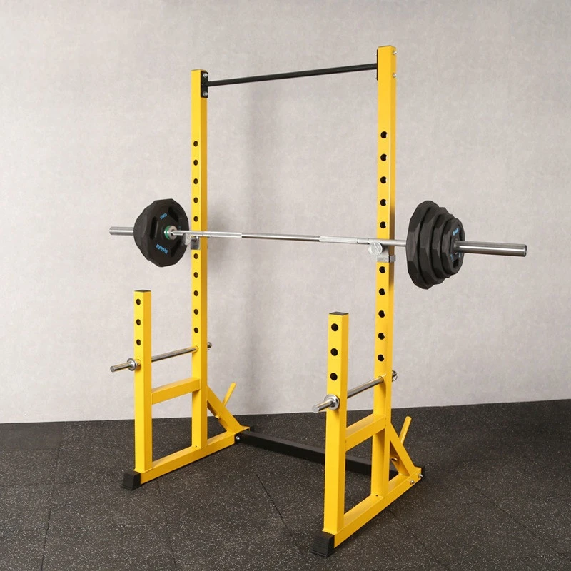 Home Gym Commercial fitness strength equipment multi functional squat power Half rack cage