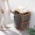 Import Home Laundry Hamper Basket with Shelf Bamboo Frame Removable Cloth Bag Storage Rack from China