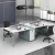 Import Home luxury cubicle partition flexible office desk workstations computer desk office MDF wood table from China