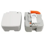 HOMFUL 20L PT Portable Toilet Camping RV Boating Caravan Accessory Portable RV Folding Camping Toilet Portable Travel Toilet