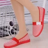 hot canvas flat rubber cheap chinese shoes stocks