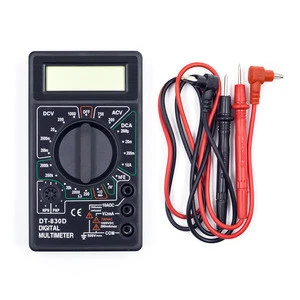 Hot DT830D Mini Digital Multimeter Voltage Ampere Tester Buzzer DC AC  for UNO R3 DT830D Digital Multimeter