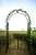Import Hot sale Black Metal Garden Arch With Gate from China
