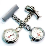 Hot Sale Clip Watches Nurse waterproof nurse fob watch cartoon nurse watch