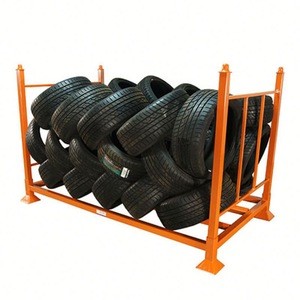 Hot sale commercial tire storage stacking racks