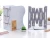 Import Hot Sale Creative Metal Hollow Adjustable Bookends For Office Or School from China