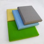 HOT SALE DECORATIVE FABRIC ACOUSTIC WALL PANEL