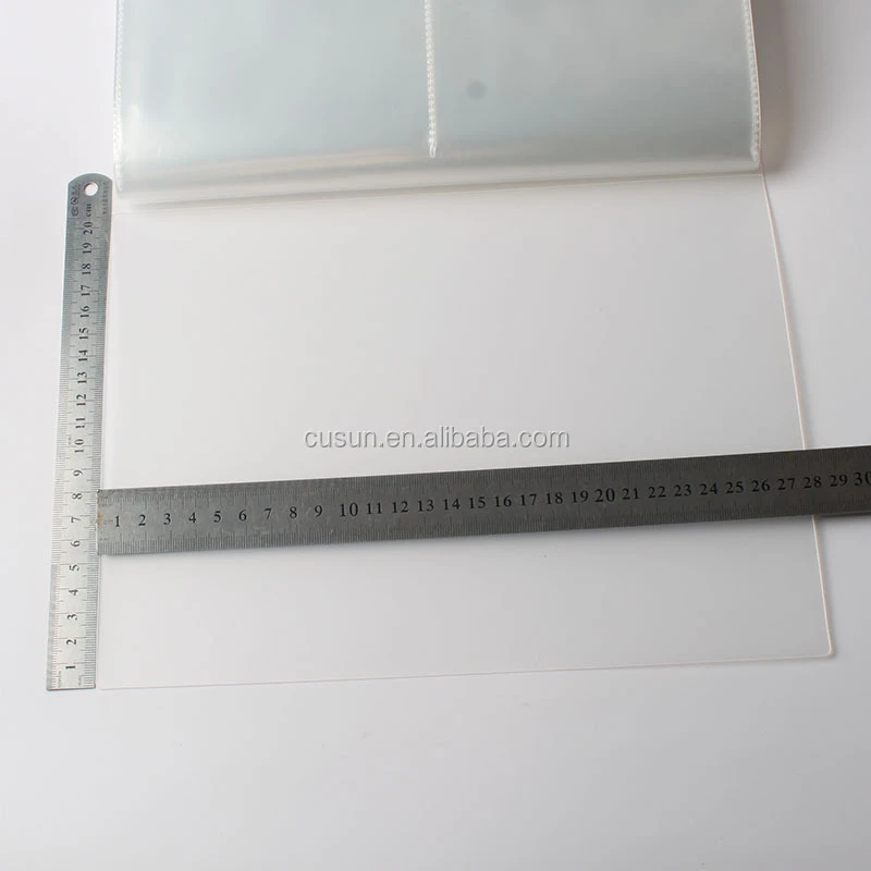Hot sale Factory Supply Cheap Plastic PP Clear Transparent Photo Album
