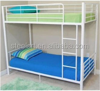 hot sale high quality bedroom and hotel used metal bunk bed