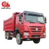 Hot sale in Africa sinotruk howo 375 6x4 dump tipper used truck