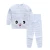 Import Hot Sale Long Sleeves Kids Natural Colored Cotton Underwear Set Home Wear Boys Suits Children Clothes from China