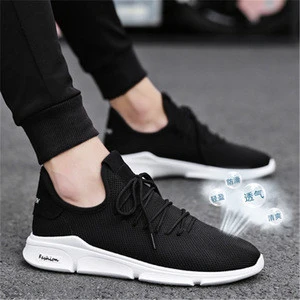 Hot sale men&#039;s shoes summer sports shoes breathable casual running shoes