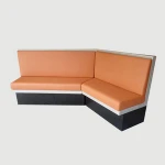 Hot Sale modern leather fast food dubai restaurant furniture